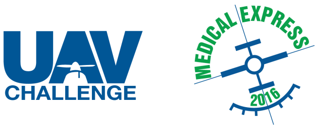 The new UAV Challenge Medical Express logo