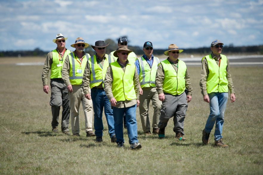 Some of the judges and organisers 2014